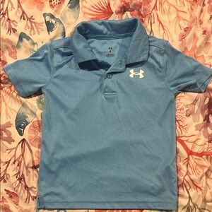 Under Armour Kids Blue Polo Shirt